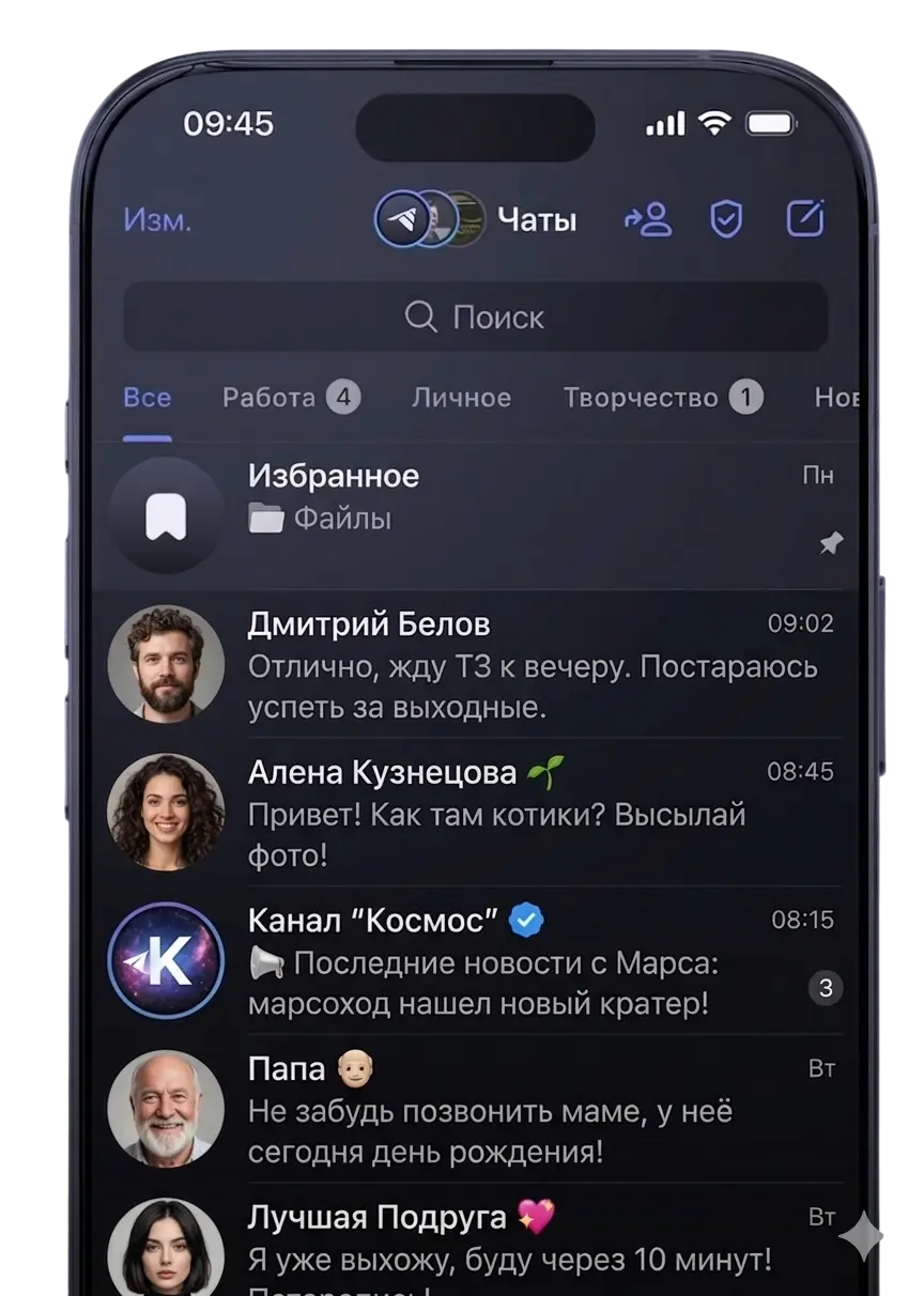 Интерфейс X-Telega
